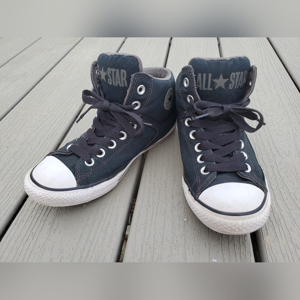 Converse | 5Y | Black Chuck Taylor All Star Padded Axel Mid Top Sneakers